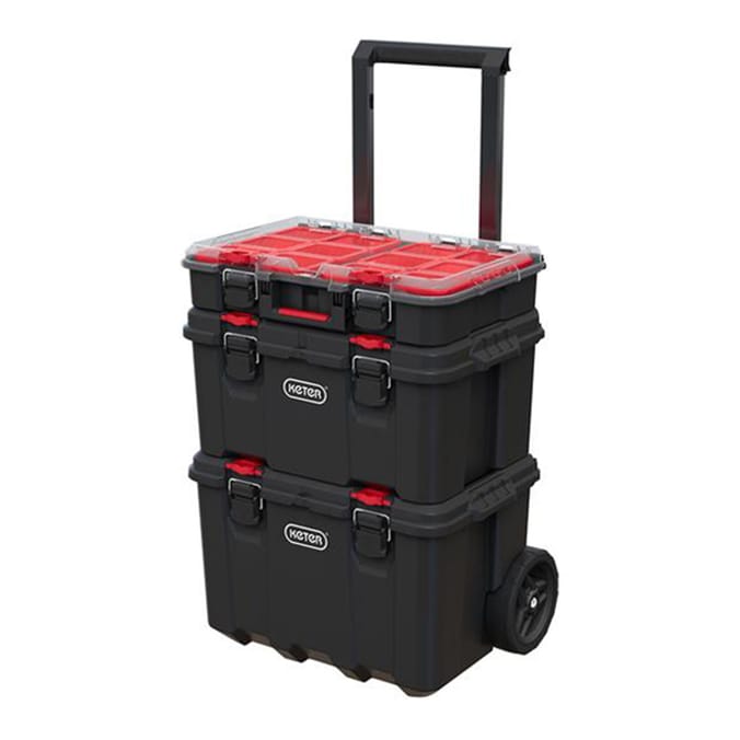 Keter Stack & Roll Tool Storage System - Graphite