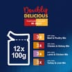 Felix Doubly Delicious Meat Selection in Jelly Wet Cat Food 12 x 100g