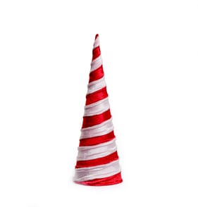 Festive Feeling Tree Cone Large - Pink/Red