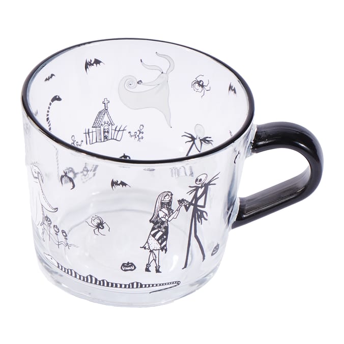 Disney Nightmare Before Christmas Glass Mug