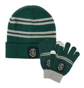 Harry Potter Kids Beanie & Gloves Set - Slytherin
