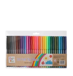 Create And Play 30 Felt Tip Pens