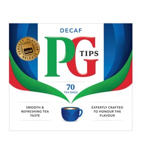 PG Tips Decaf 70 Tea Bags 203g
