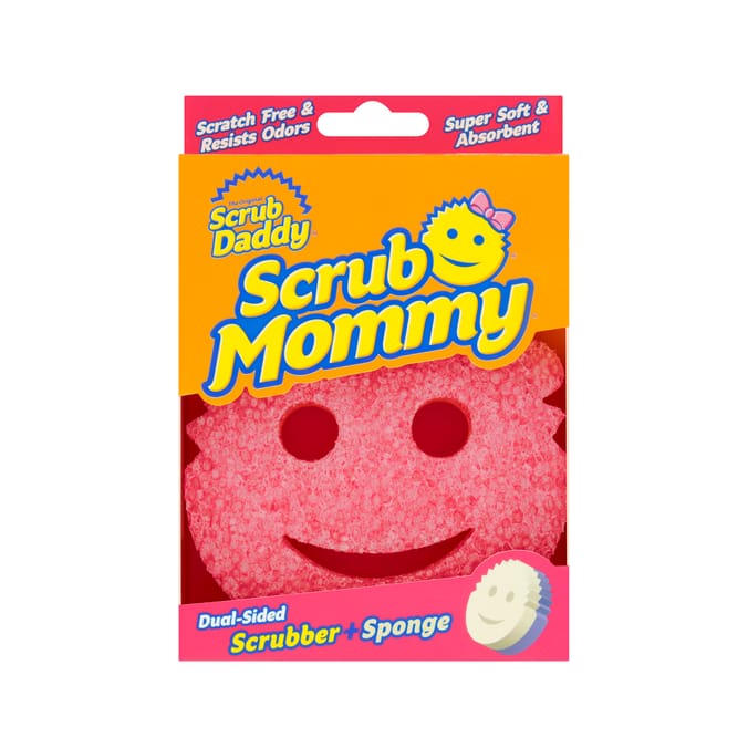 Scrub Mommy All Purpose Dual-Sided Scrubber and Cleaning Sponge