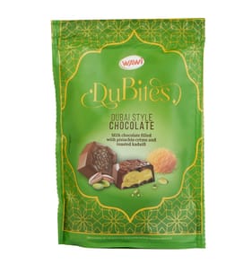 Wawi Dubites Dubai Style Pistachio Chocolate 100g