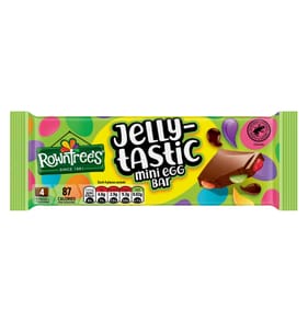 Rowntree's Jelly-Tastic Mini Egg Chocolate Sharing Bar 100g