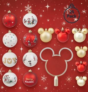 Disney Mickey Mouse Baubles 25 Pack