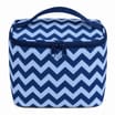 Kitchen Insulated Lunch Bag - Blue Zigzag