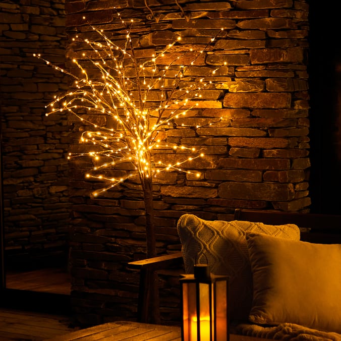 Prestige 1.8m LED Snowy Effect Twig Tree