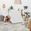 My Little Home Play Teepee - White