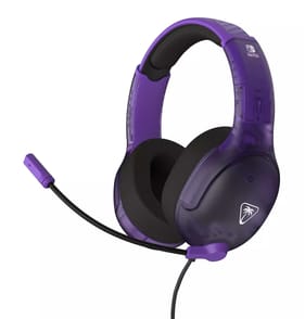 Turtle Beach Airlite Fit Wired Gaming Headset with Flip-to-Mute Mic - Ghost Purple
