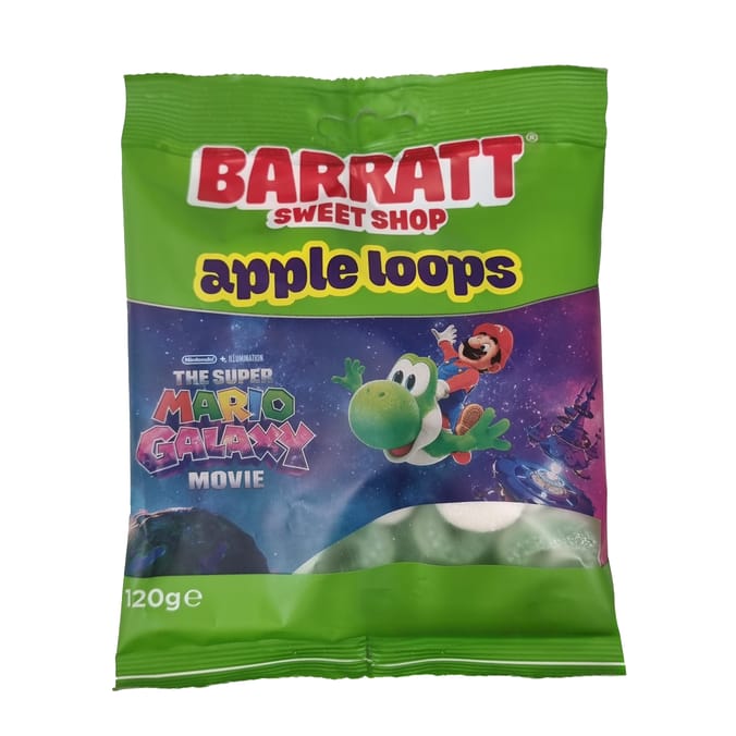 Barratt Sweet Shop Apple Loops 120g