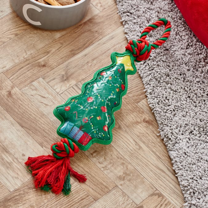 Chester's Christmas TPR Rope Toy