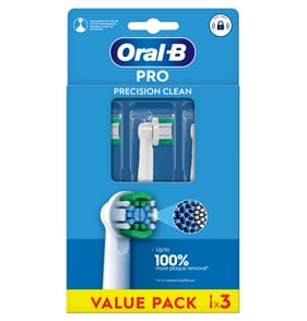 Oral-B Pro Precision Clean Toothbrush Heads Refill 3 Pack