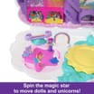 Polly Pocket Rainbow Unicorn Salon Playset