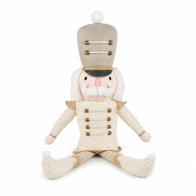 Winter's Tale Christmas Sitting Plush Nutcracker