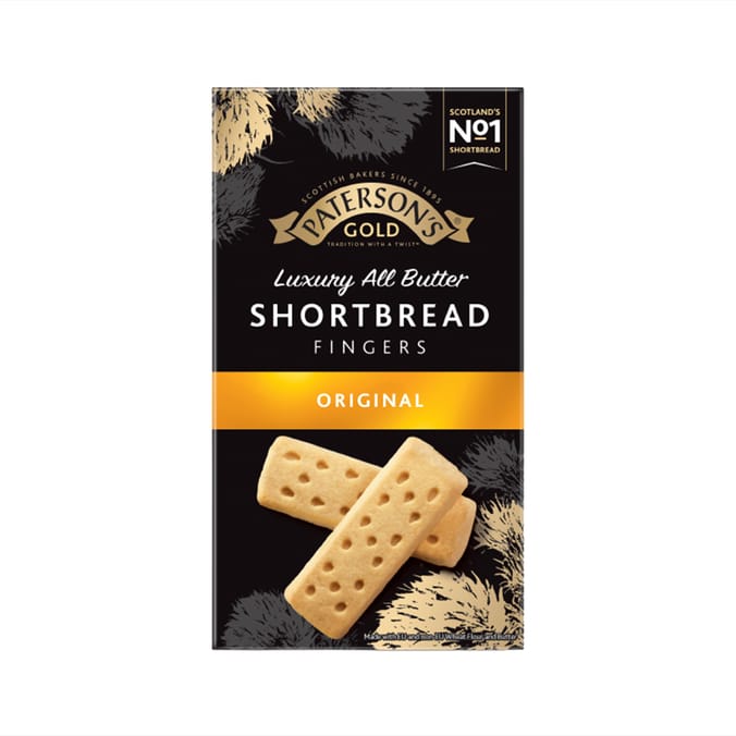 Paterson's Gold Shortbread Fingers 200g