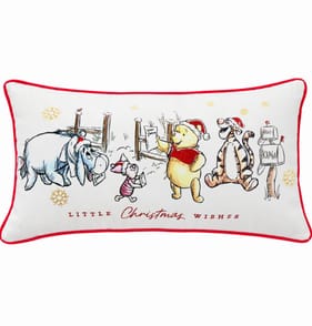 Winnie The Pooh Long Christmas Cushion