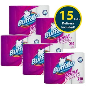 Buffalo Triple Power 3 Ply Kitchen Towel Triple Pack x5 (Delivery Included)