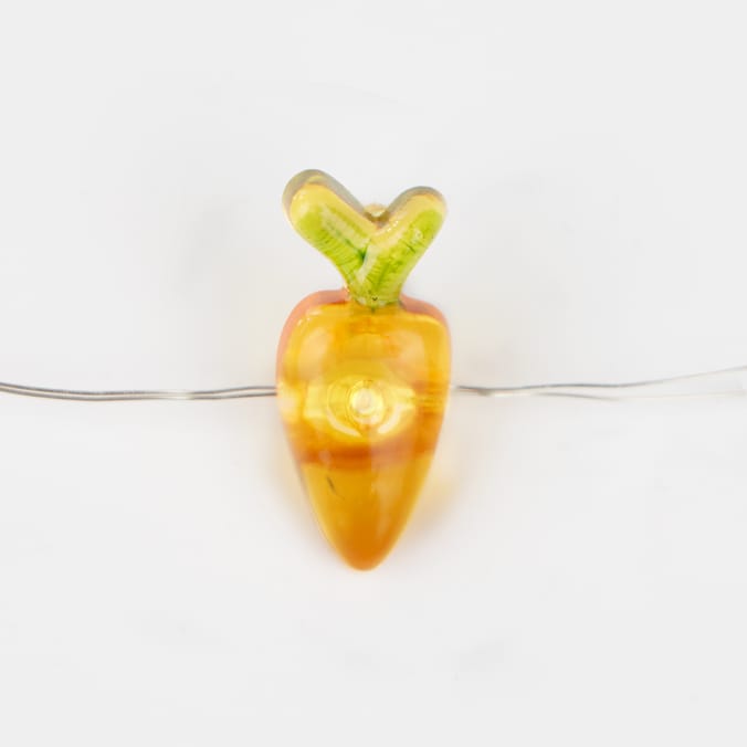 Happy Easter 20 LED Battery Operated Copper Lights