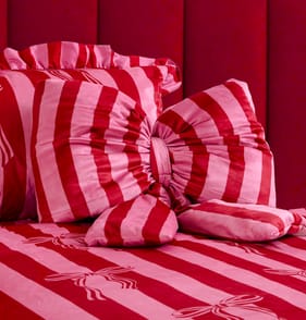 Joyful Large Bow Cushion