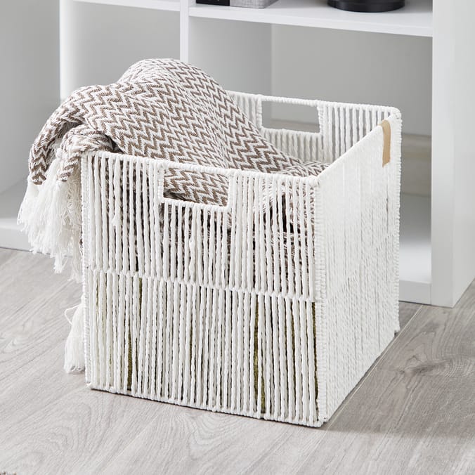 Utility Paper Rope Storage Cube