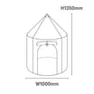 Liberty House Toys Kids Unicorn Play Tent and Play Mat Set