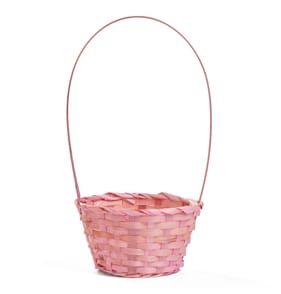 Hoppy Easter Easter Basket Large - Pink