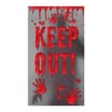 Hallow Scream Door Cover - Keep Out