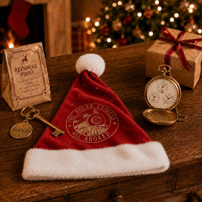 The Polar Express Santa Hat