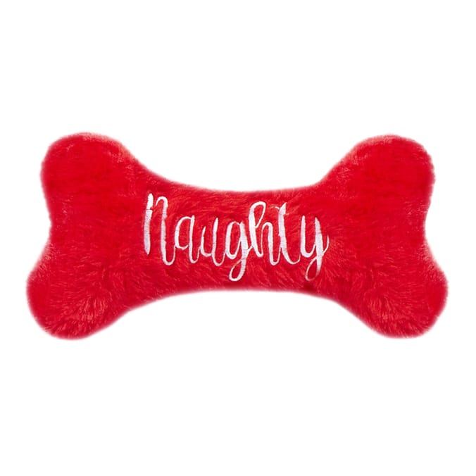 Chester's Plush Toy - Naughty/Nice Bone