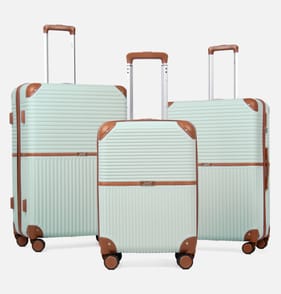 Salisburys Hard Shell Suitcase - Stockholm Mint