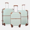 Salisburys Hard Shell Suitcase - Stockholm Mint