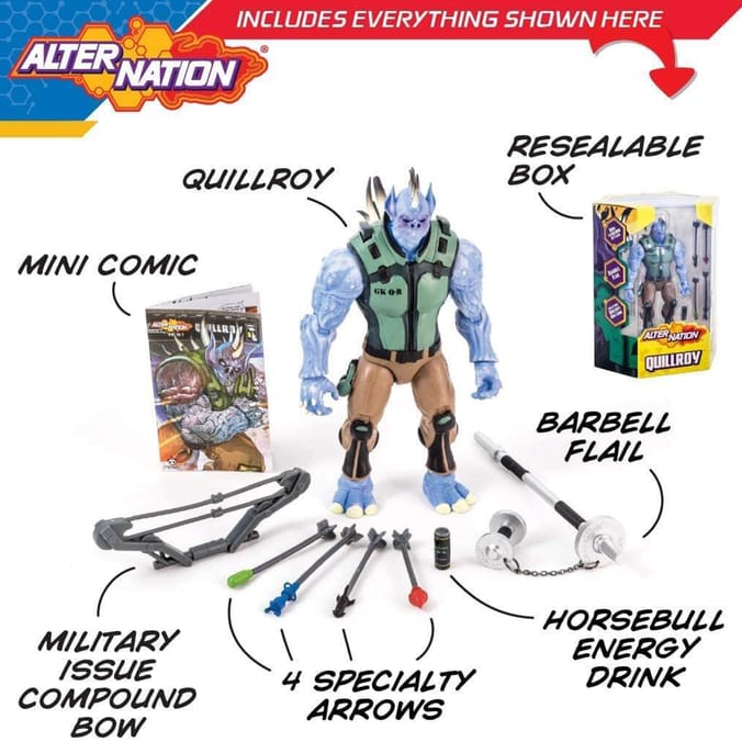 Alter Nation Action Figure - Quillroy