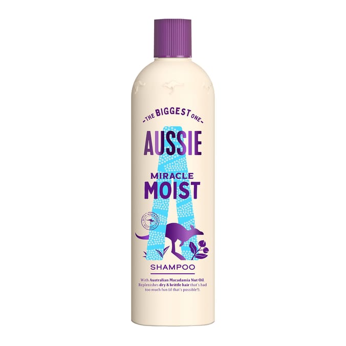 Aussie Miracle Moist Shampoo 675ml