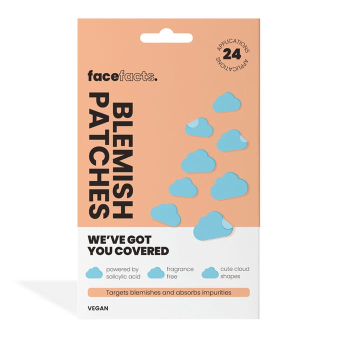  Face Facts Blemish Patches 24s - Clouds