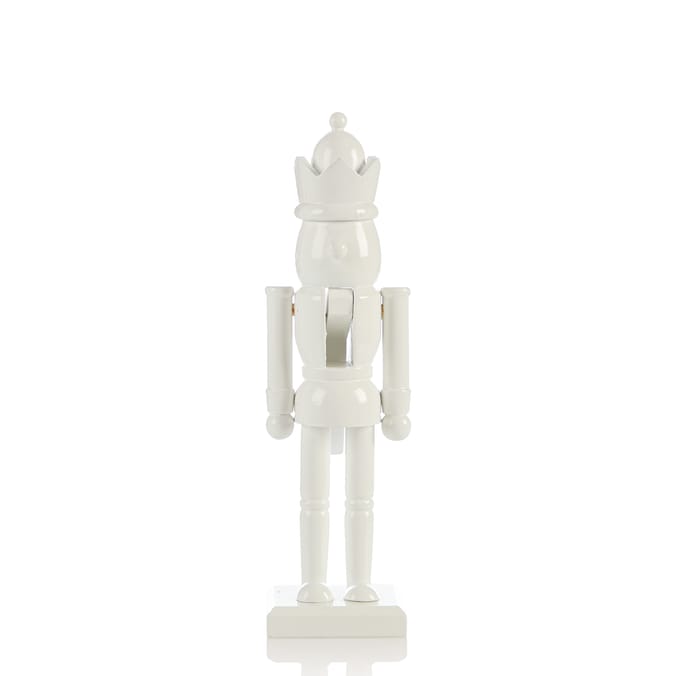 Joyful Wooden Painted Nutcracker 25cm