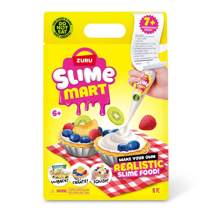 Zuru Slime Mart Make Your Own Realistic Food - Fruit Tart
