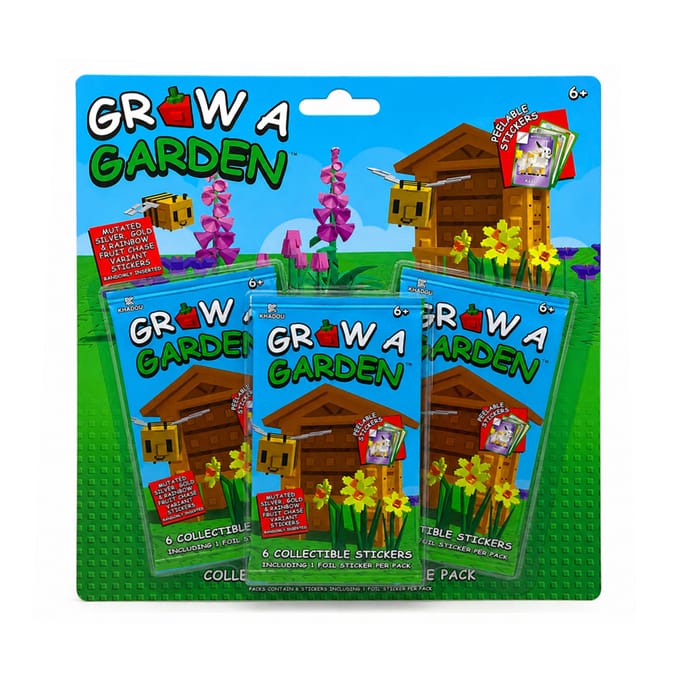 Grow A Garden Collectable Stickers 3 Pack