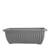 Whitefurze Athens Trough Planter 70cm - Grey