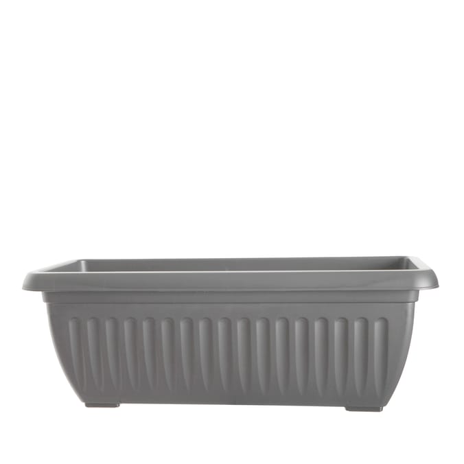 Whitefurze Athens Trough Planter 70cm - Grey