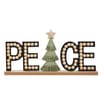 Nordic Spirit Wooden Peace Sign