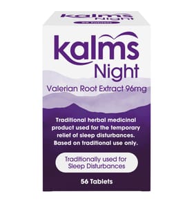 Kalms Night Valerian Root Extract 96mg 56 Tablets