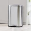 Utility Stainless Steel Pedal Bin 50l