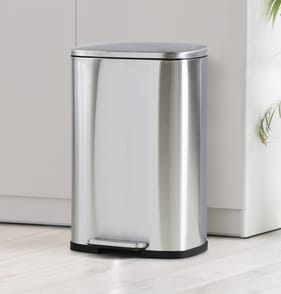 Utility Stainless Steel Pedal Bin 50l