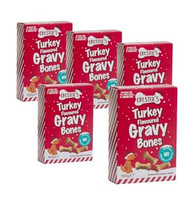 Chester's Turkey Flavoured Gravy Bones 500g x5