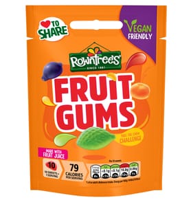 Rowntree's Fruit Gums Sweets Sharing Bag 150g