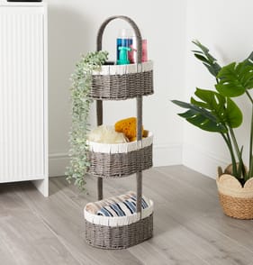 Home Collections Paper Rope 3 Tier Caddy