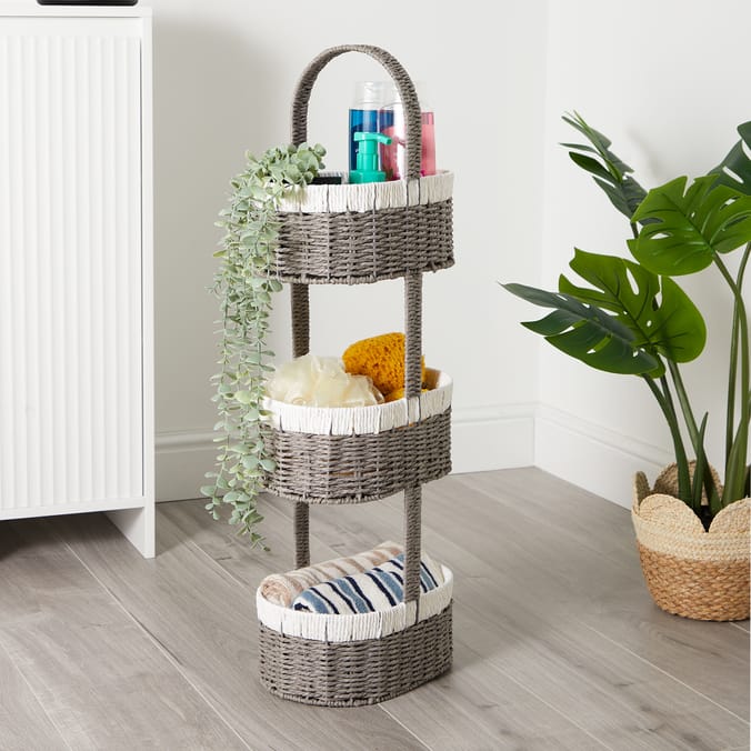 Home Collections Paper Rope 3 Tier Caddy