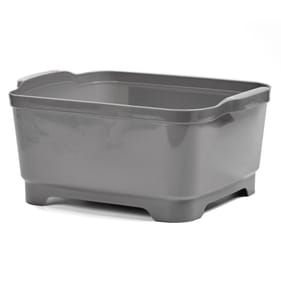 Kitchen Solutions Sink Bowl and Strainer - Dark Grey